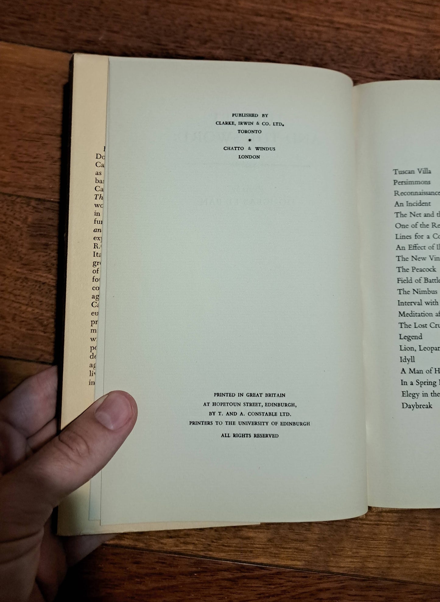 The Net and the Sword by Douglas LePan