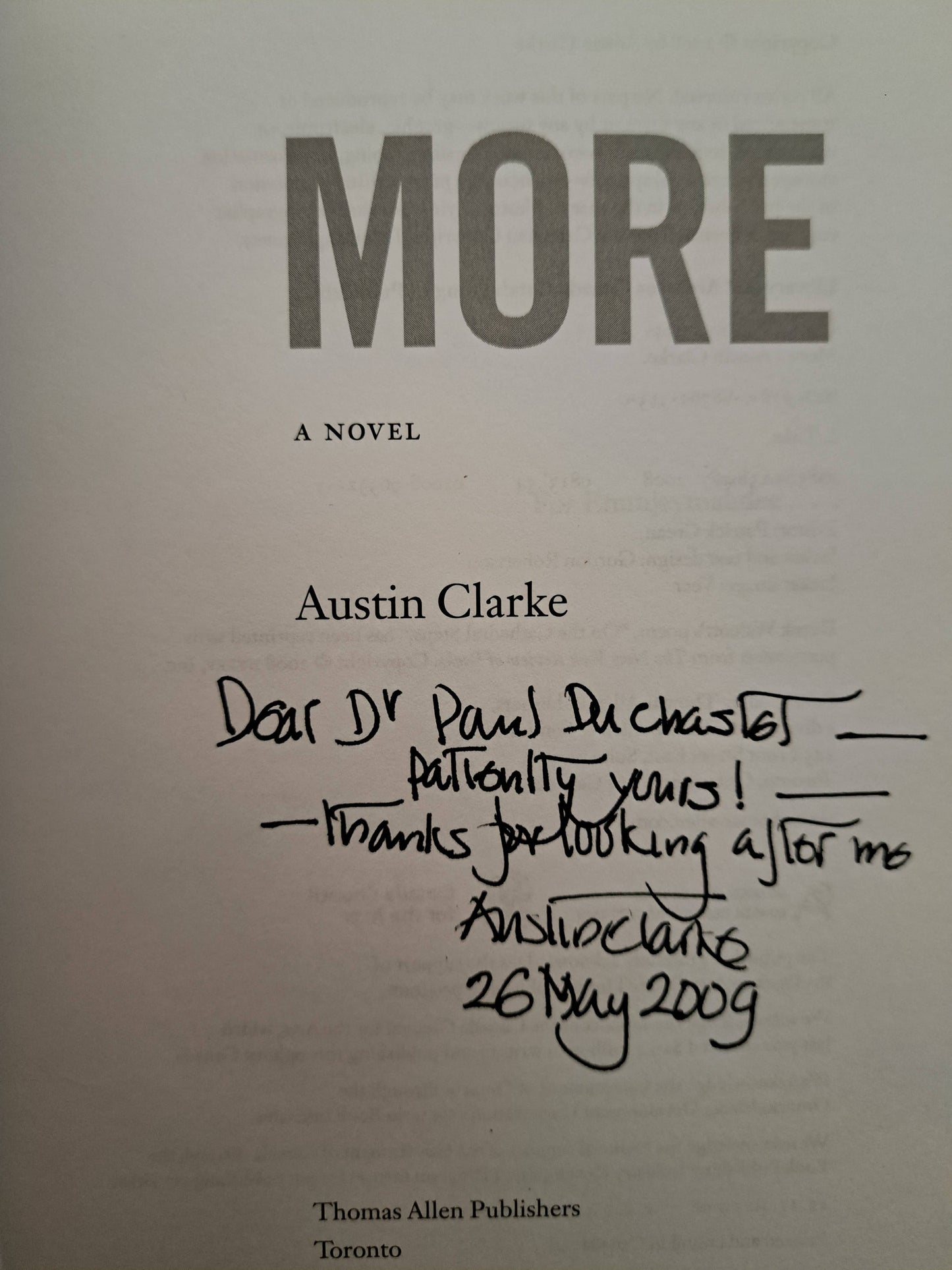 More by Austin Clarke