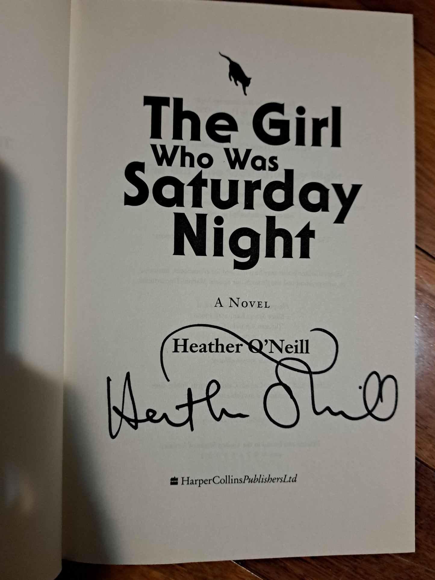 The Girl Who Was Saturday Night by Heather O'Neill
