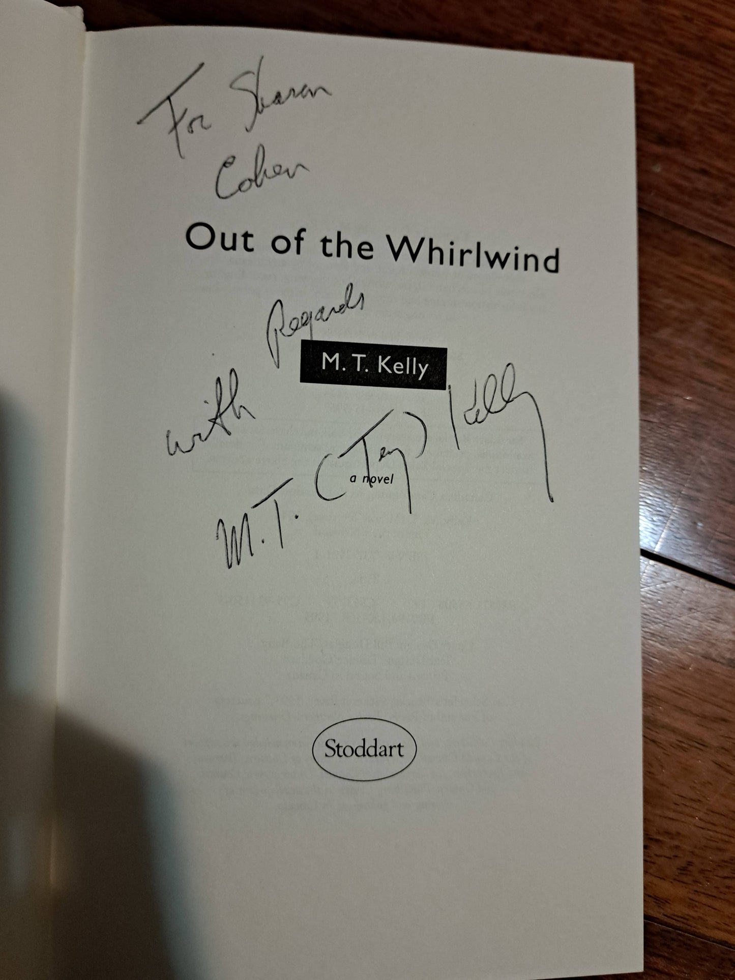 Out of the Whirlwind by M.T. Kelly