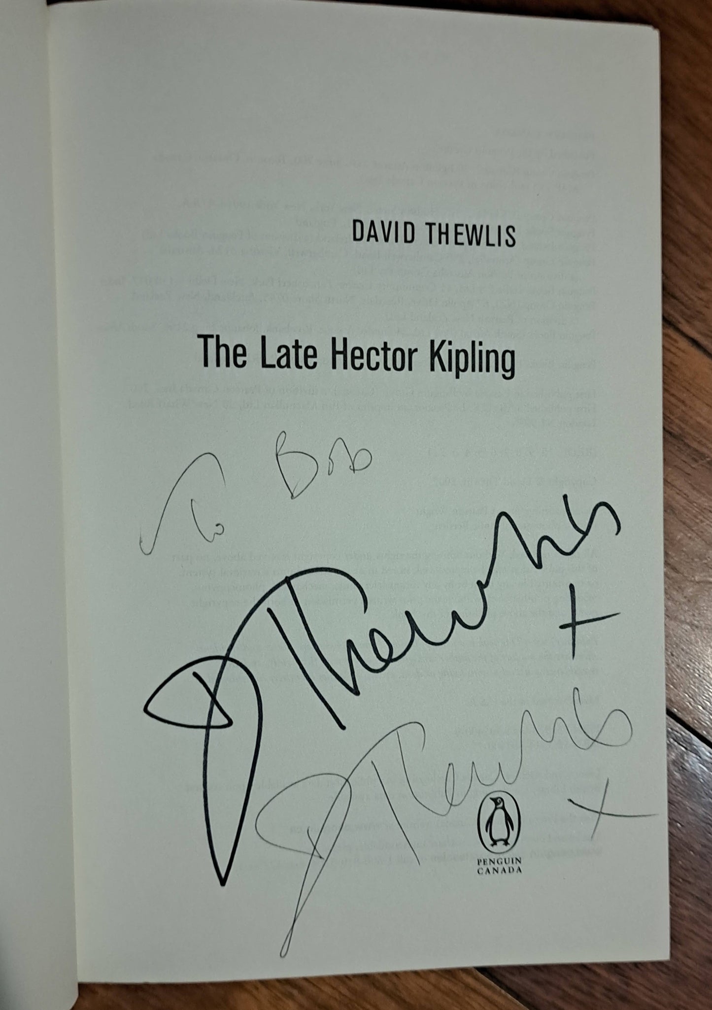 The Late Hector Kipling by David Thewlis