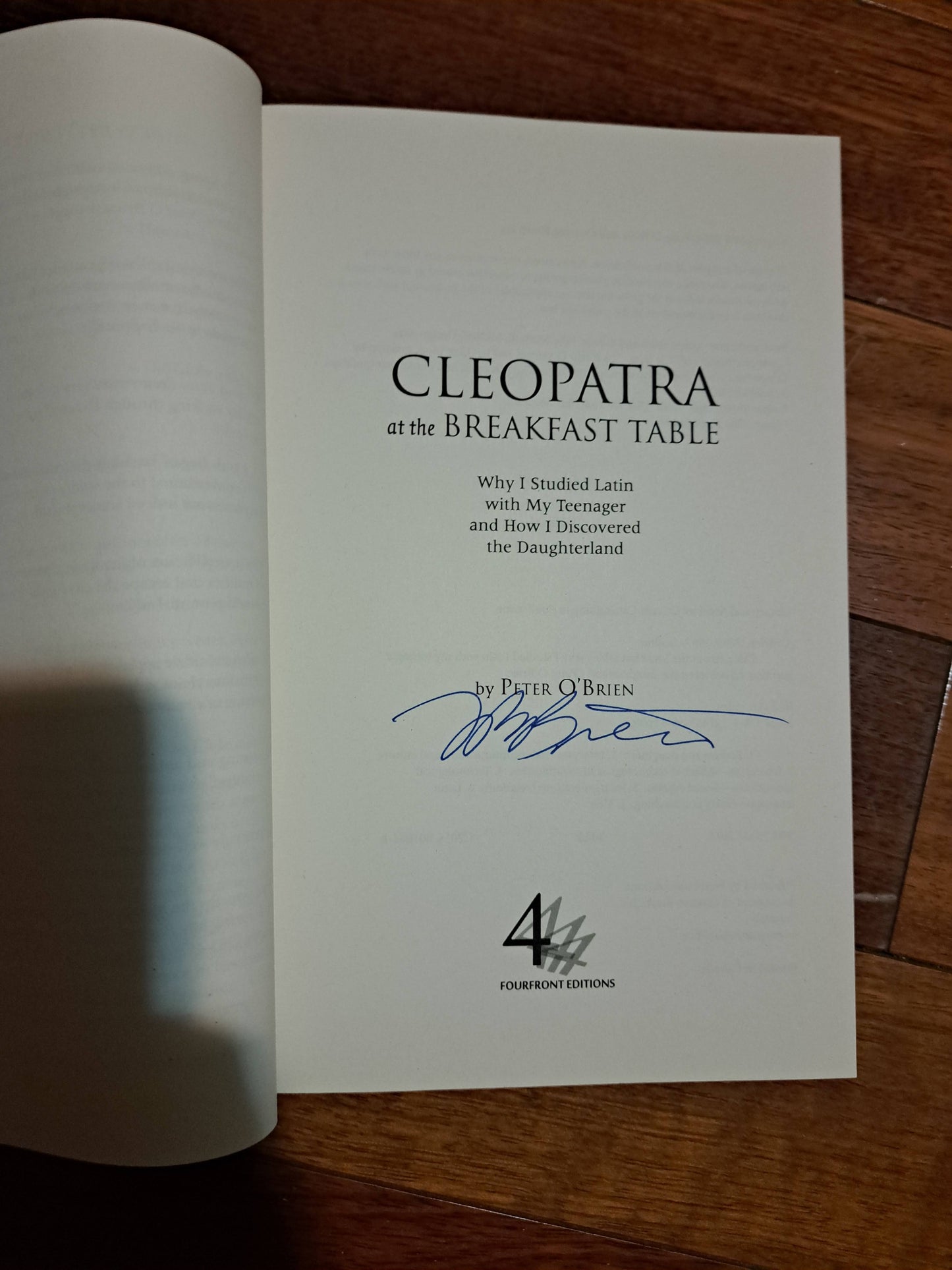 Cleopatra at the Breakfast Table by Peter O'Brien