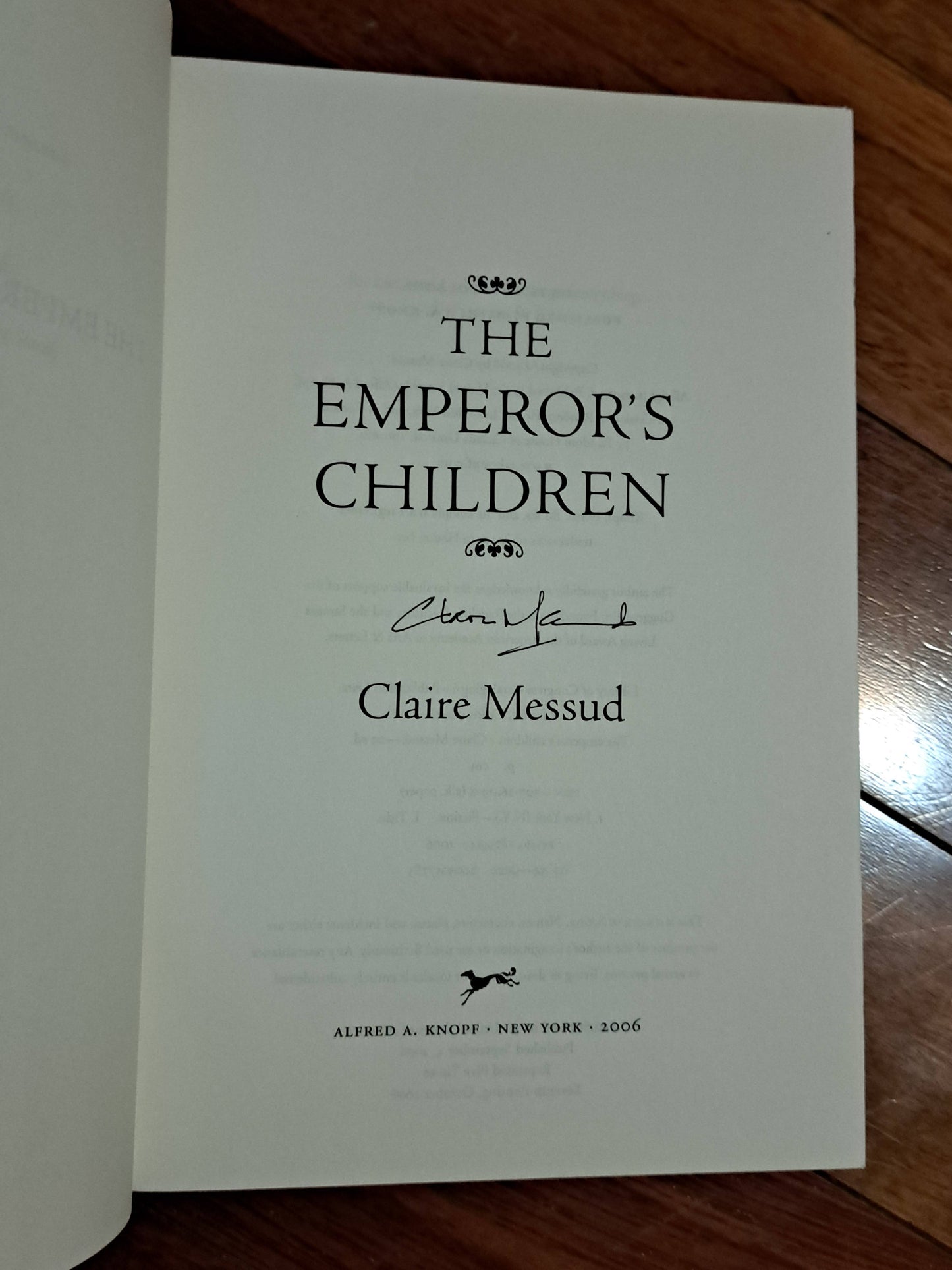 The Emperor's Children by Claire Messud