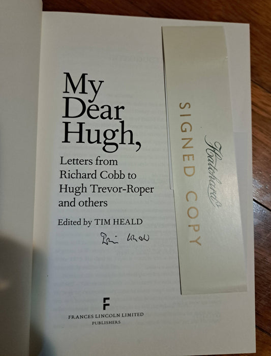 My Dear Hugh, edited by TIm Heald