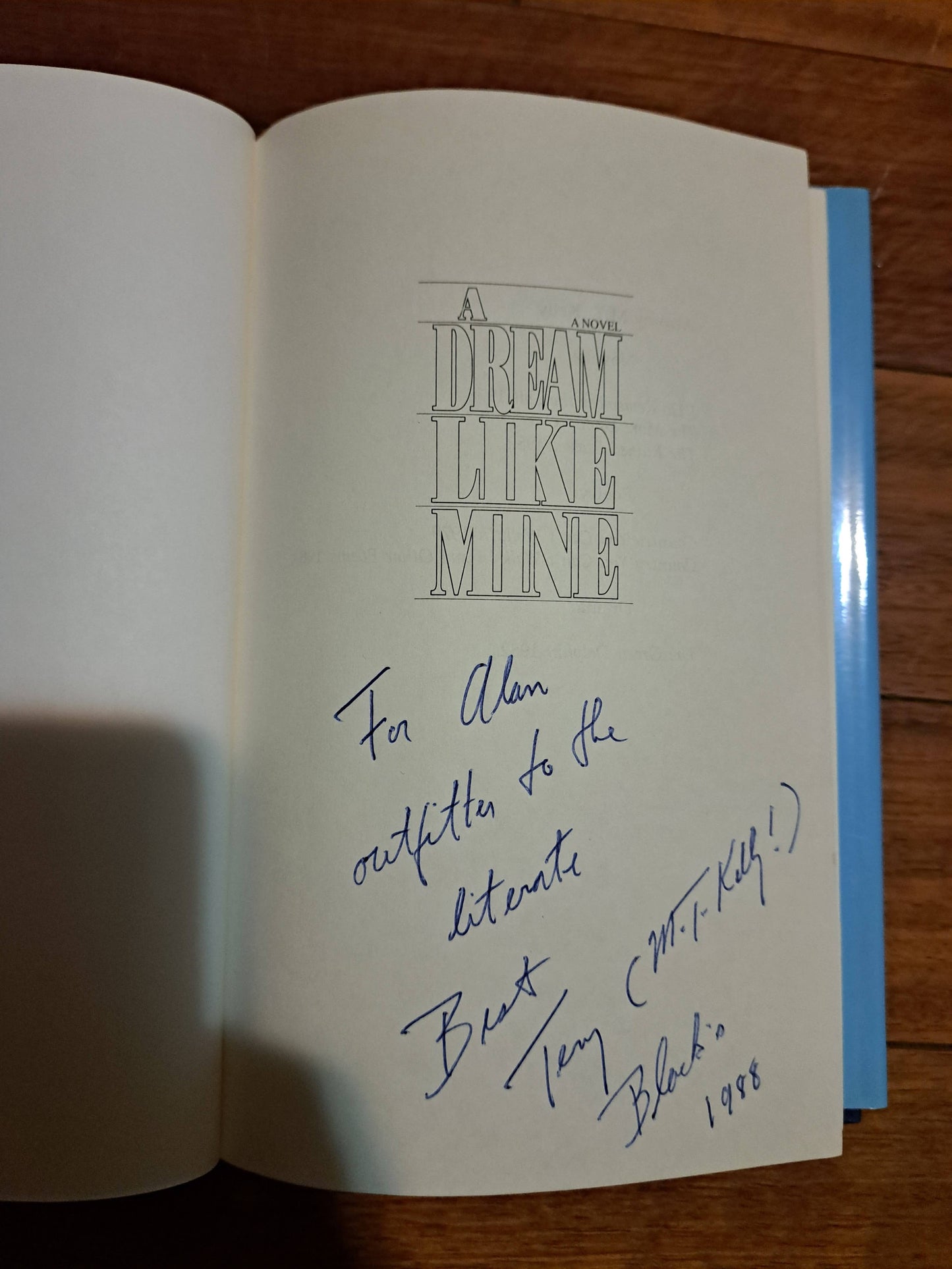 A Dream Like Mine by M.T. Kelly