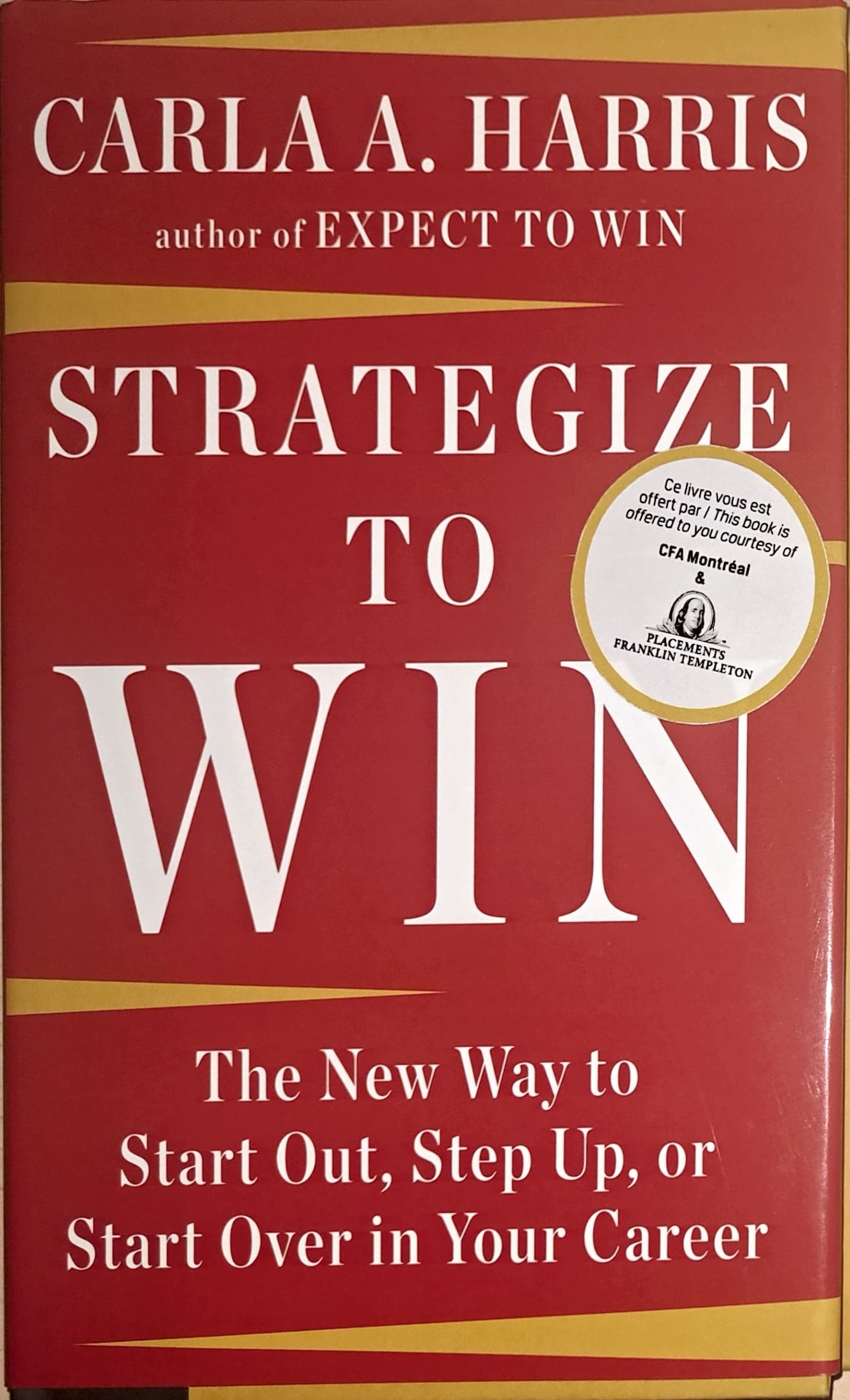 Strategize to Win by Carla Harris